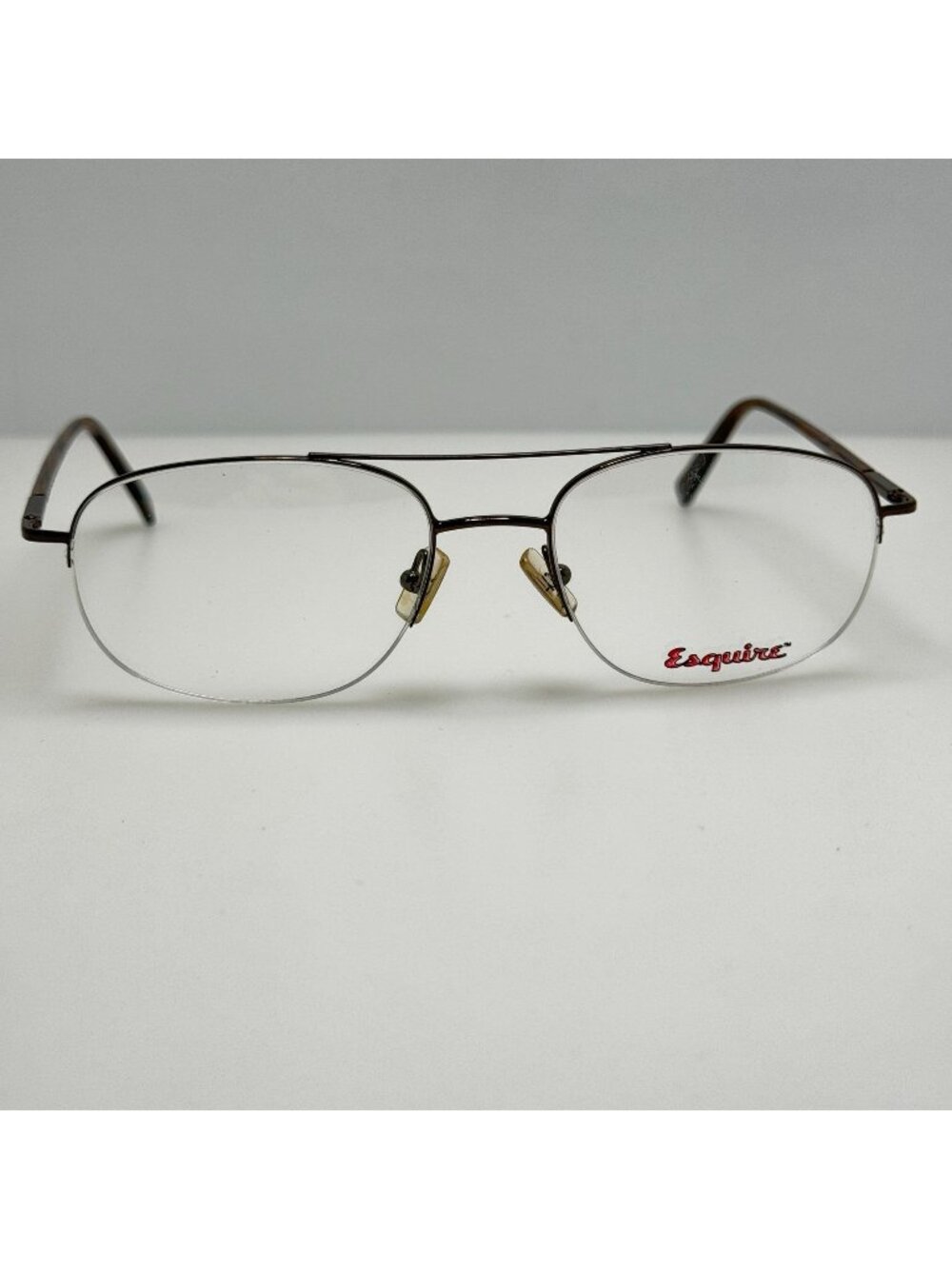 Esquire E605 Brown Eyeglasses Eye Glasses Frames 56-18-145